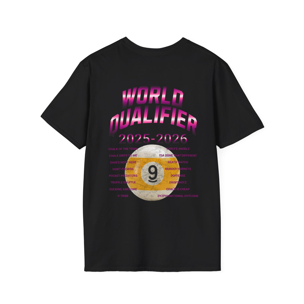 Metro Denver APA 9-Ball WQ (2025-2026) - Women's T-Shirt