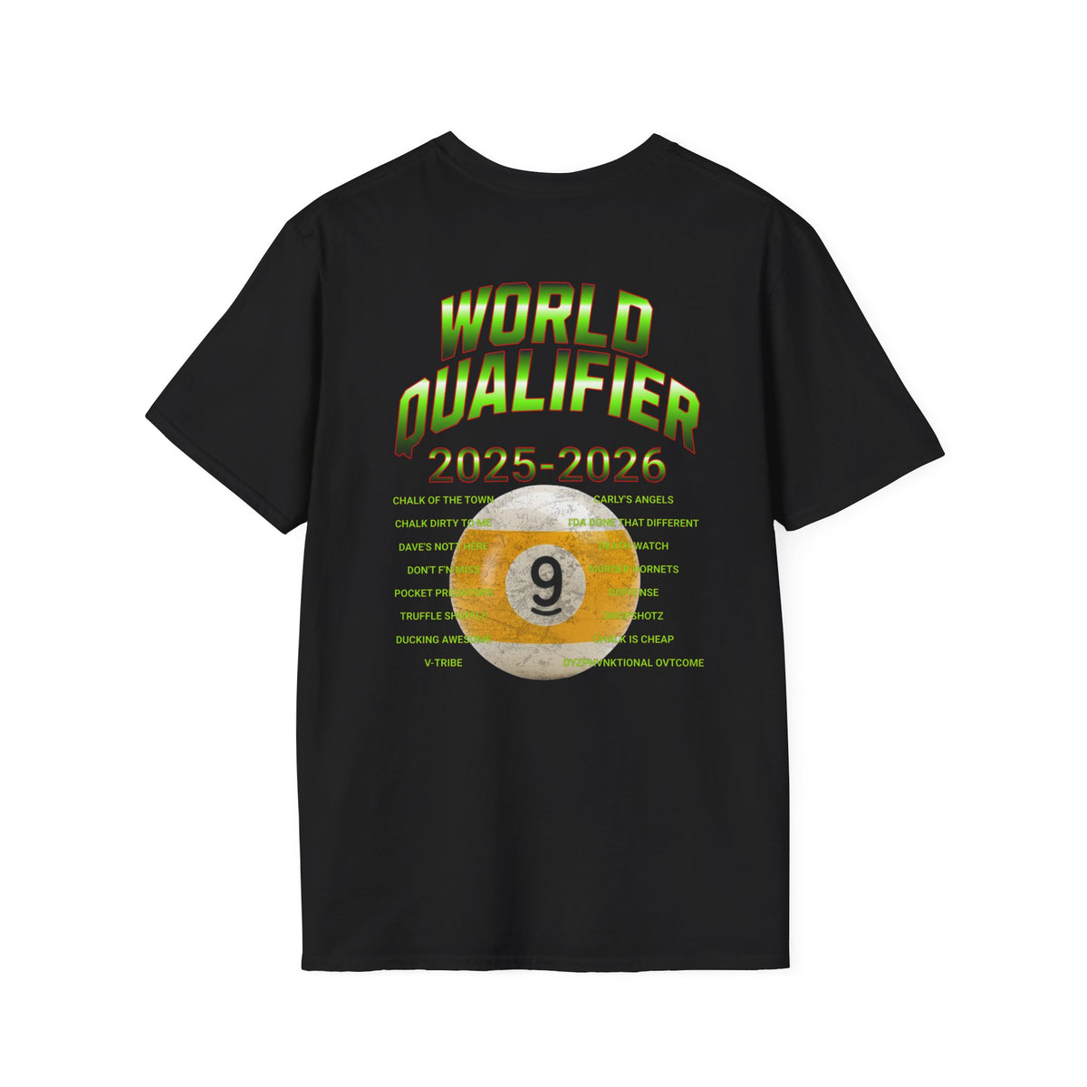 Metro Denver APA WQ 9-Ball T-Shirt