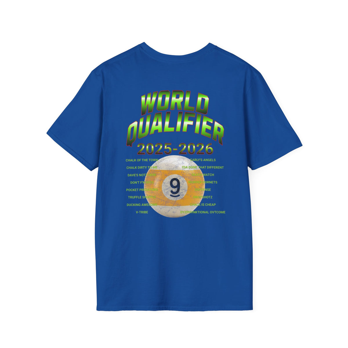 Metro Denver APA WQ 9-Ball T-Shirt