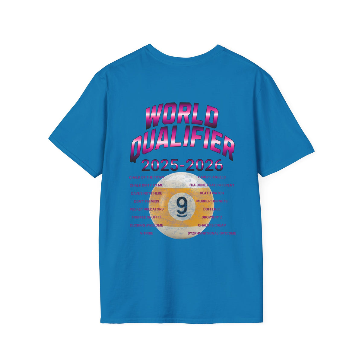 Metro Denver APA 9-Ball WQ (2025-2026) - Women's T-Shirt