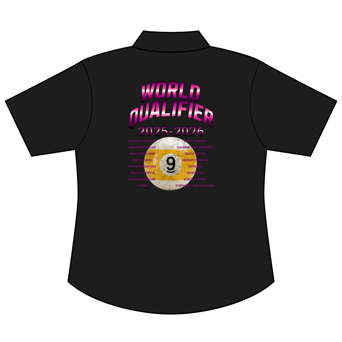 Women's World Qualifier 9-Ball Polo (2025-2026 Pool Year)