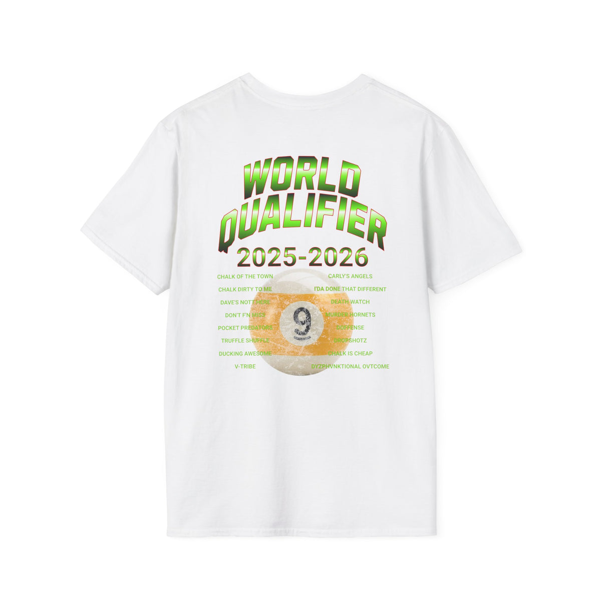 Metro Denver APA WQ 9-Ball T-Shirt