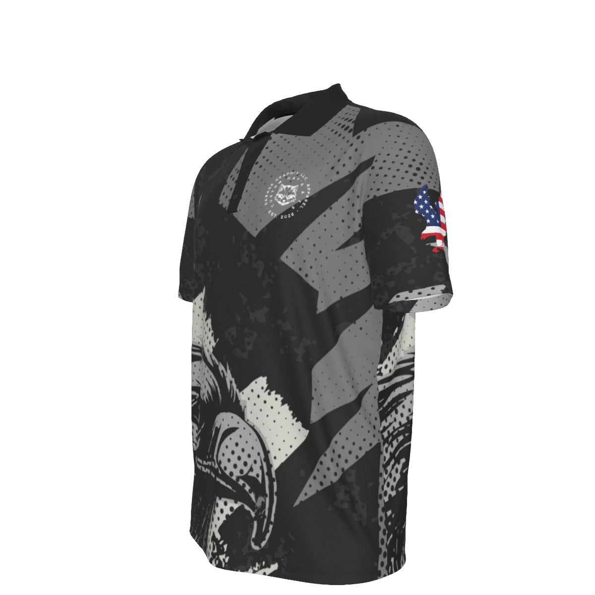On Point (Eagle) - Men's Polo Collar Jersey