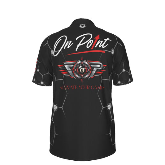 On Point (Hexagon) - Men's Polo Collar Jersey