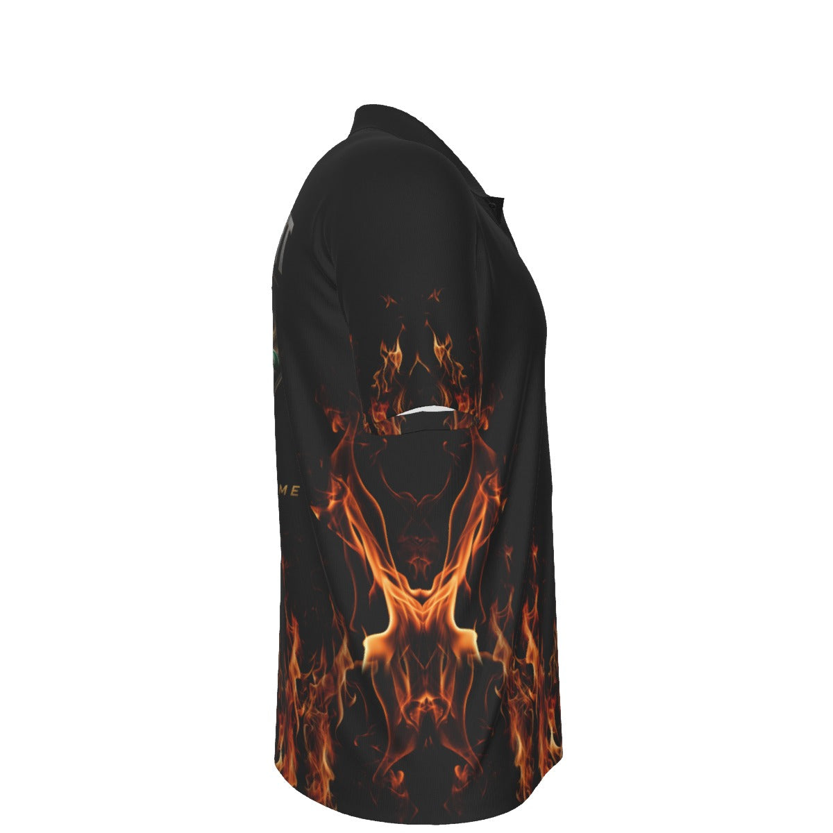 "FIRE" - Men's Polo Collar Jersey
