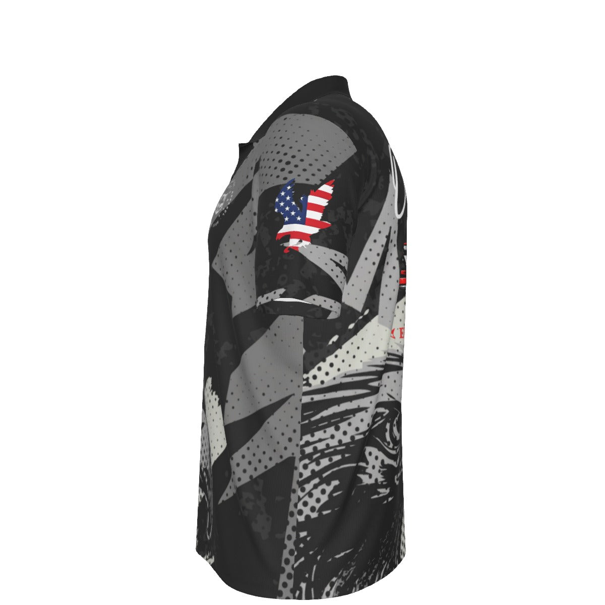 On Point (Eagle) - Men's Polo Collar Jersey