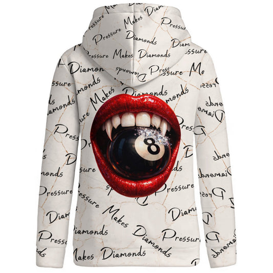 Pressure Makes Diamonds - All-Over Print Women's Patchwork Hoodie