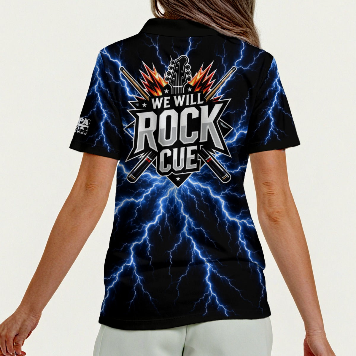 "BECCERS" - Women's Zip Polo Shirt with Short Sleeve