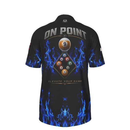 FROSTFIRE - Men's 9-Ball Polo Collar Jersey