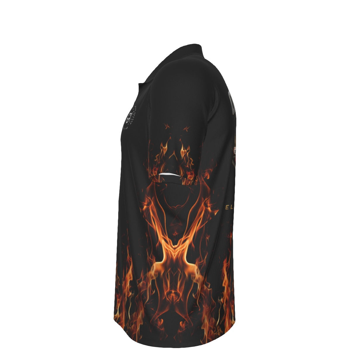 "FIRE" - Men's Polo Collar Jersey