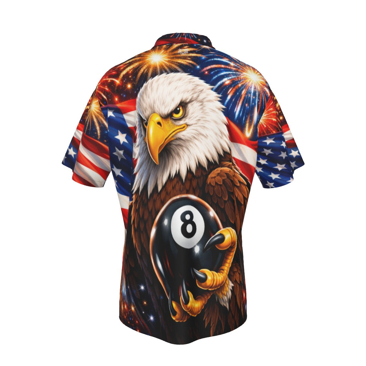 250 Anniversary USA Hawaiian Shirt with Button Closure |115GSM Cotton poplin