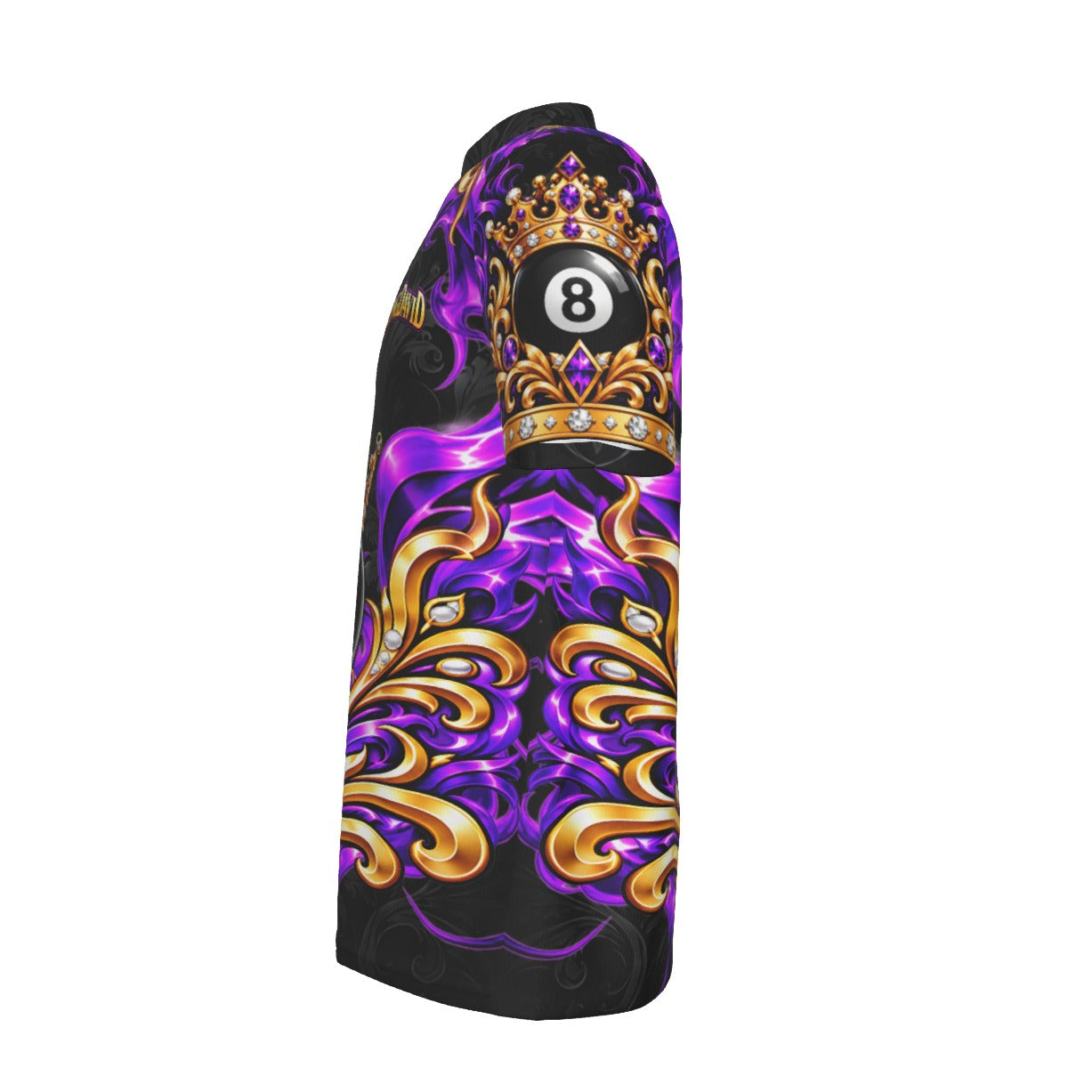 King David (Purple) - Men's Quarter Zip with "Blade" Collar