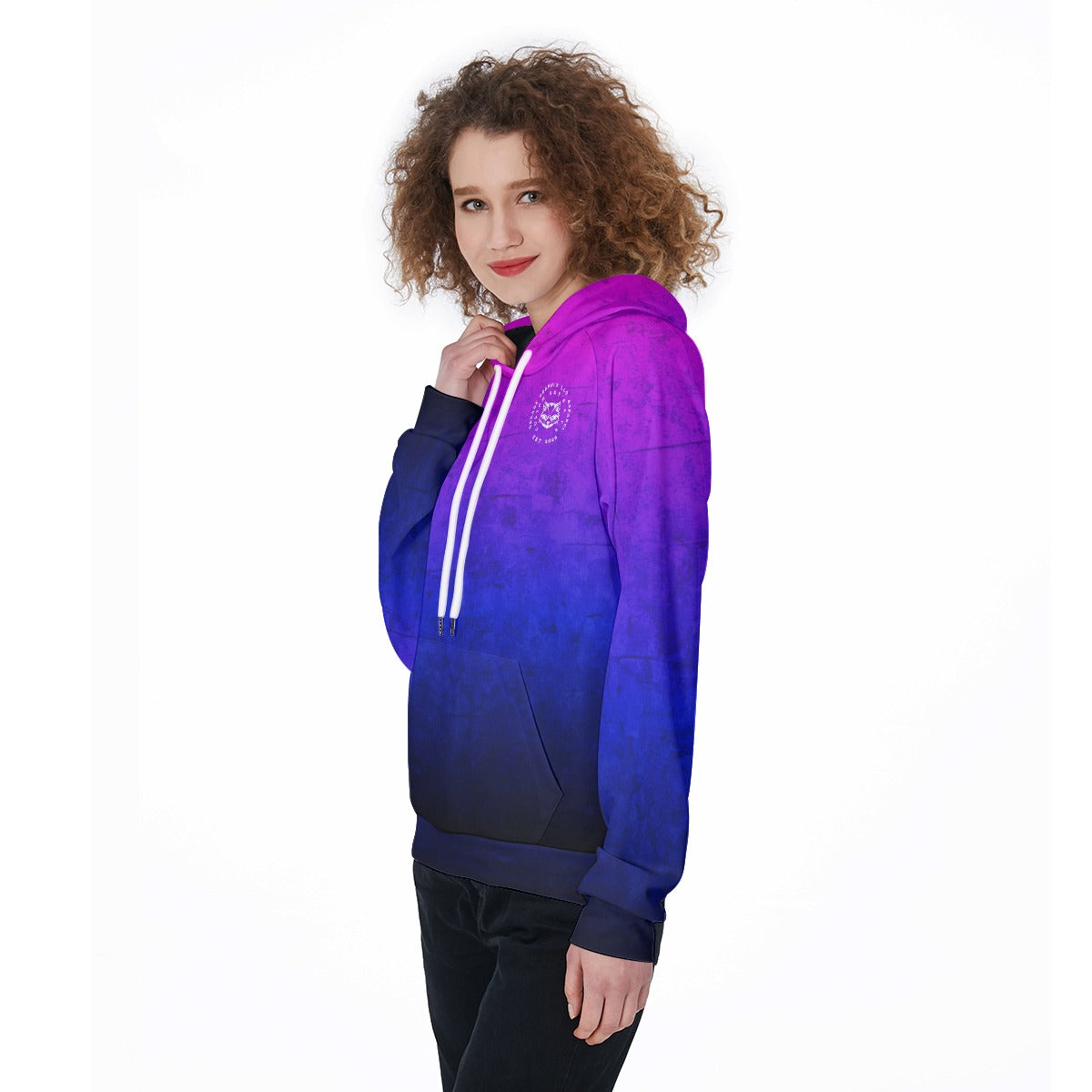 Melting 8 - Women's Raglan Pullover Hoodie -