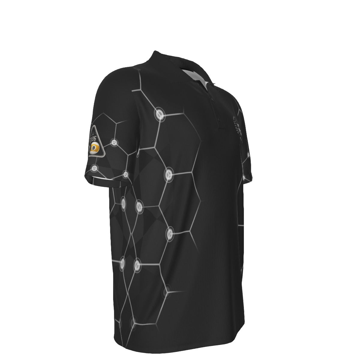 On Point (Hexagon) - Men's Polo Collar Jersey