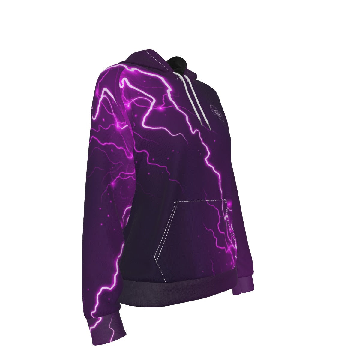 "STORM STRYKE" - Women's Raglan Pullover Hoodie (Customizable)