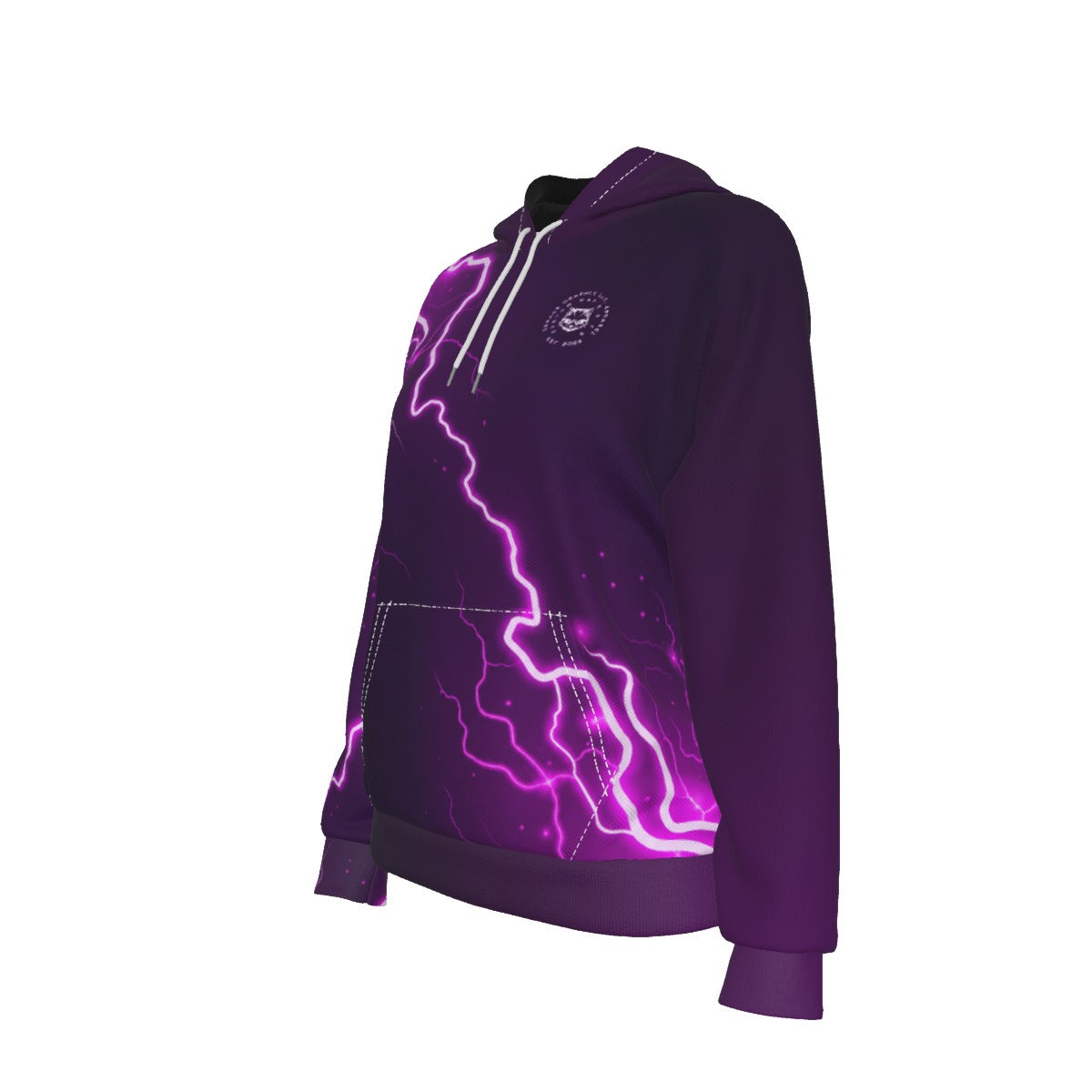 "STORM STRYKE" - Women's Raglan Pullover Hoodie (Customizable)