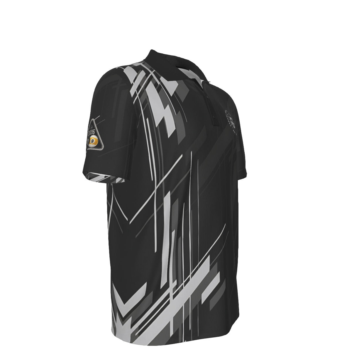 On Point (Geometric) - Men's Polo Collar Jersey