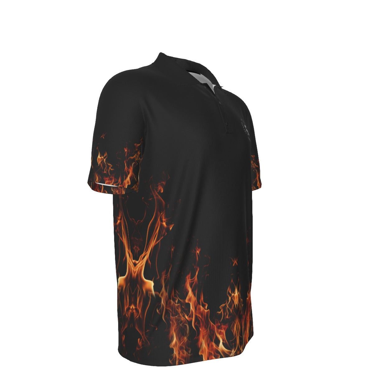 "FIRE" - Men's Polo Collar Jersey