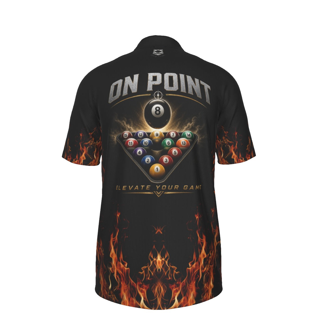"FIRE" - Men's Polo Collar Jersey