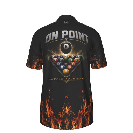 "FIRE" - Men's Polo Collar Jersey