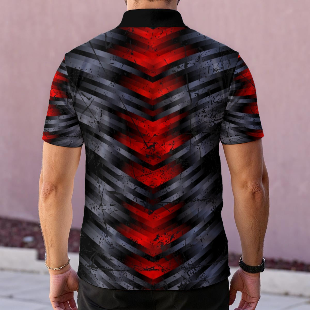 Men's Polo Collar Jersey (Customizable)