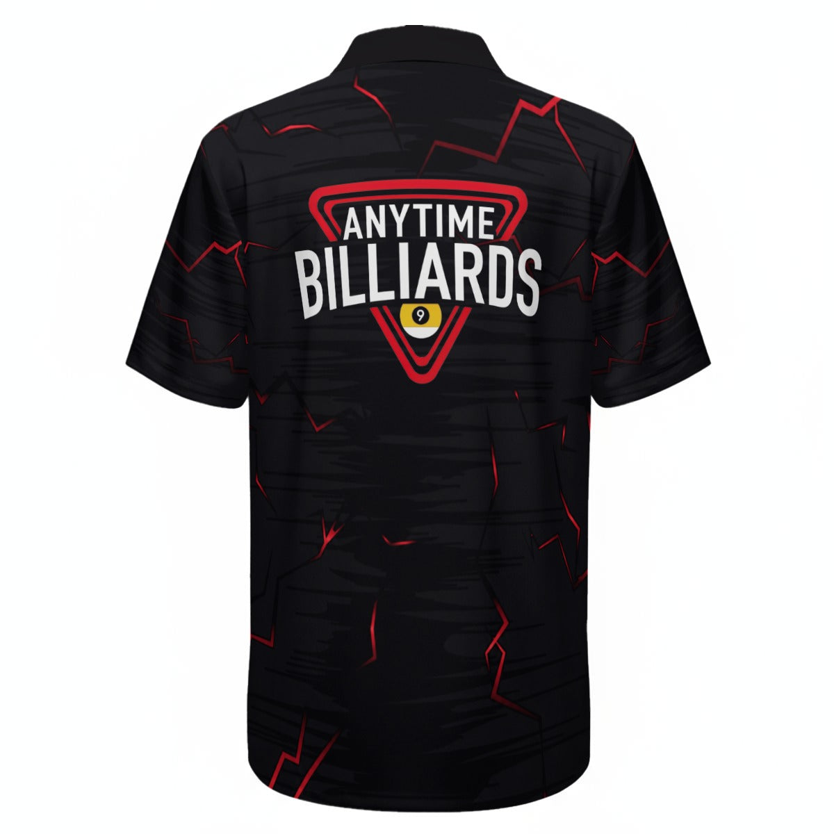 RH Anytime Billiards - Men's Polo Shirt with Half-Zip|210GSM