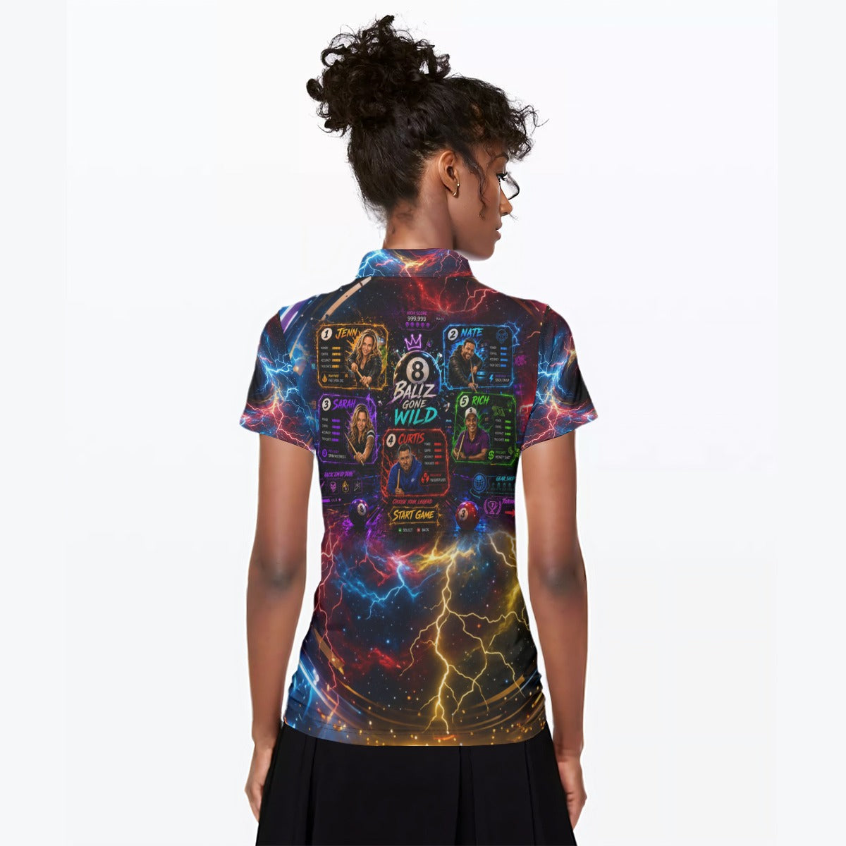 Sarah V3 - Women's Polo Collar Jersey