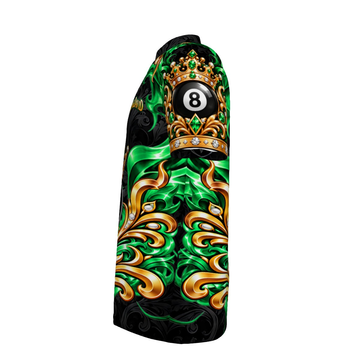 King David (Green) - Men's Quarter Zip with "Blade" Collar