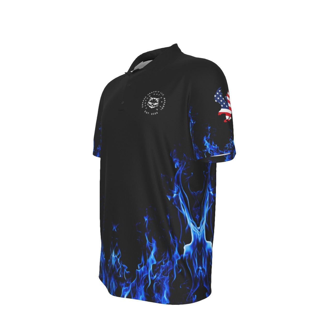 FROSTFIRE - Men's 9-Ball Polo Collar Jersey