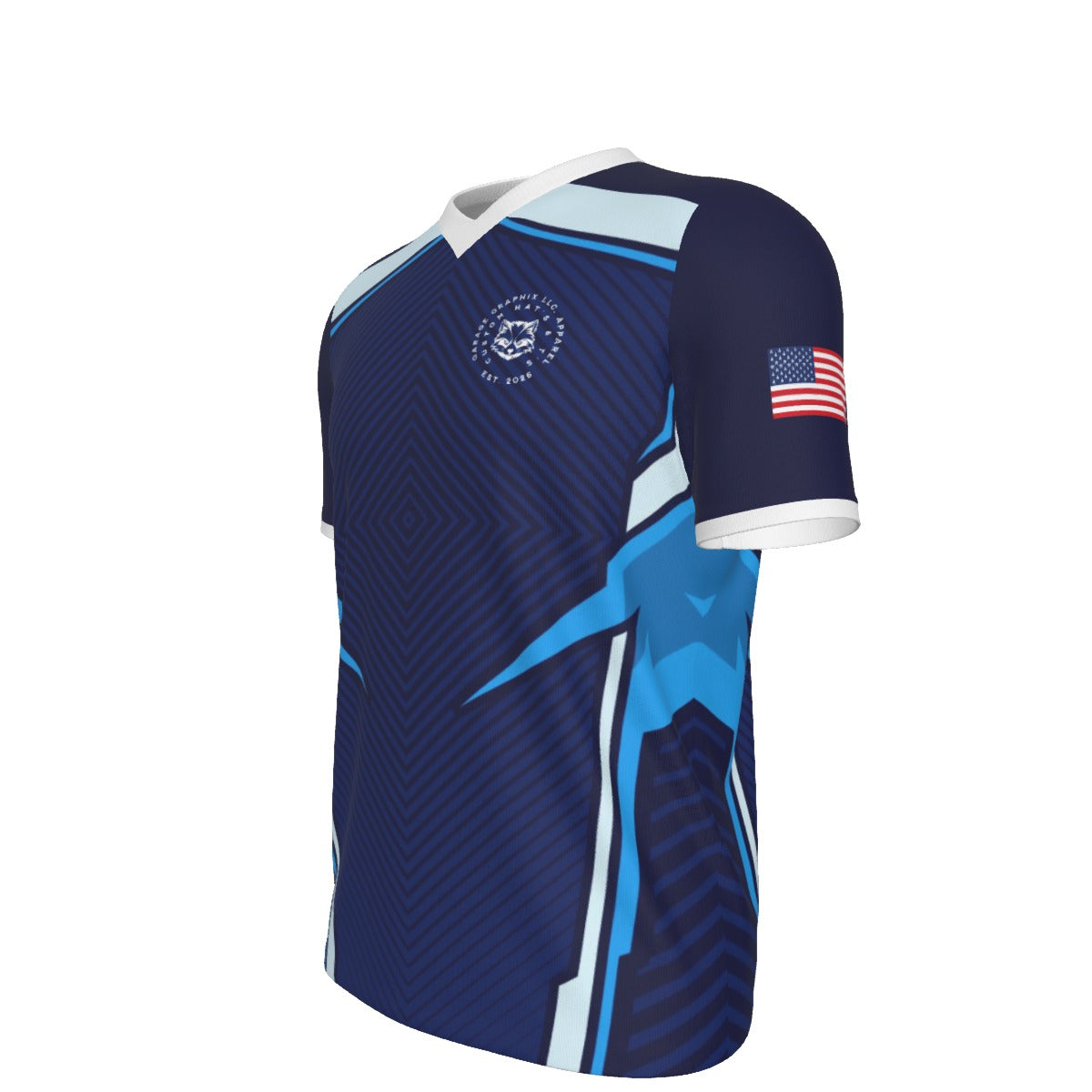 All-Over Print Men’s Short Sleeve Polo Shirt