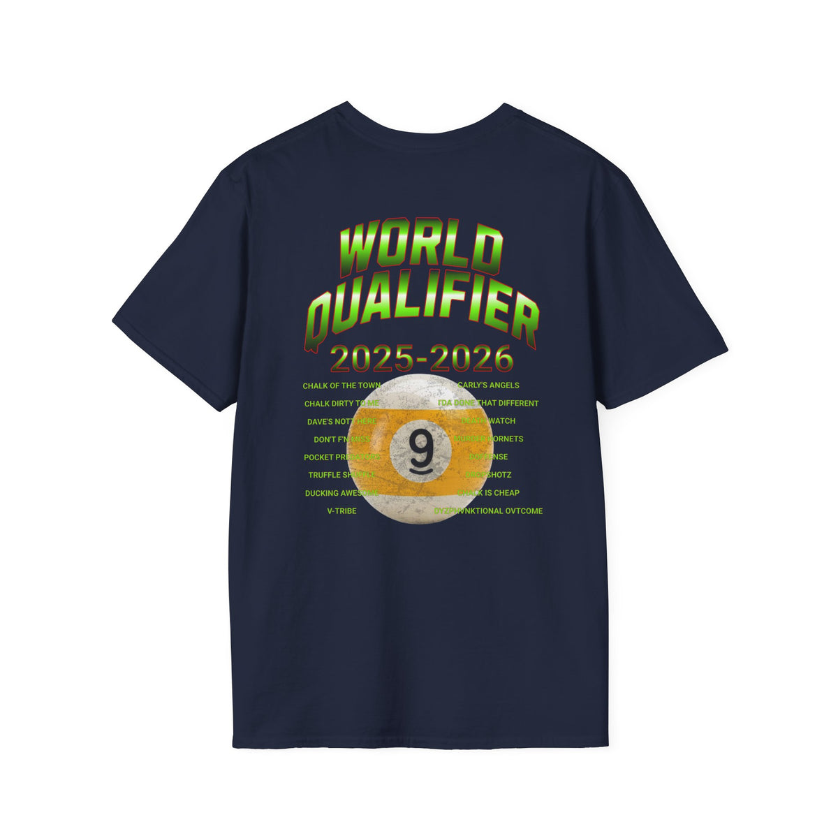 Metro Denver APA WQ 9-Ball T-Shirt