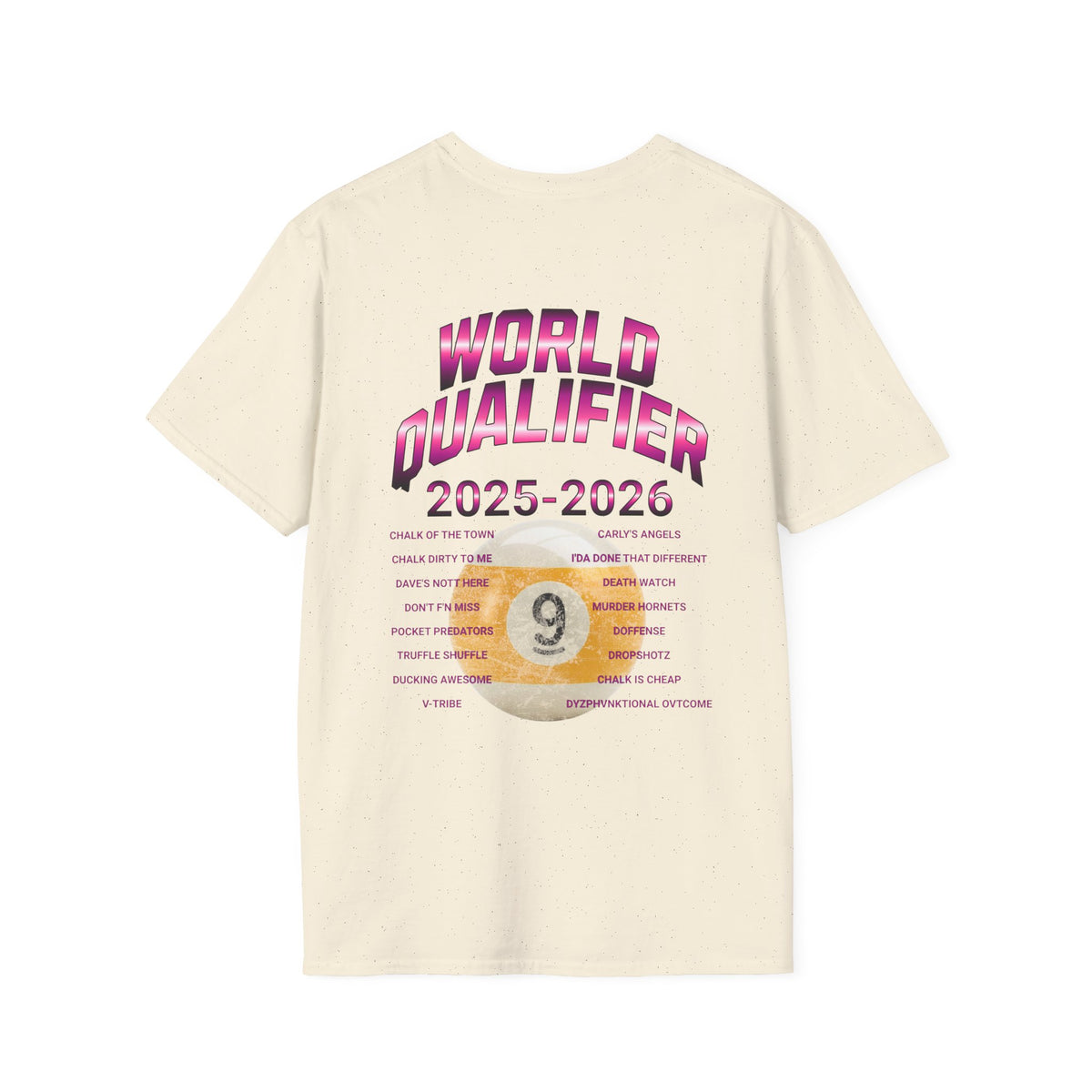 Metro Denver APA 9-Ball WQ (2025-2026) - Women's T-Shirt