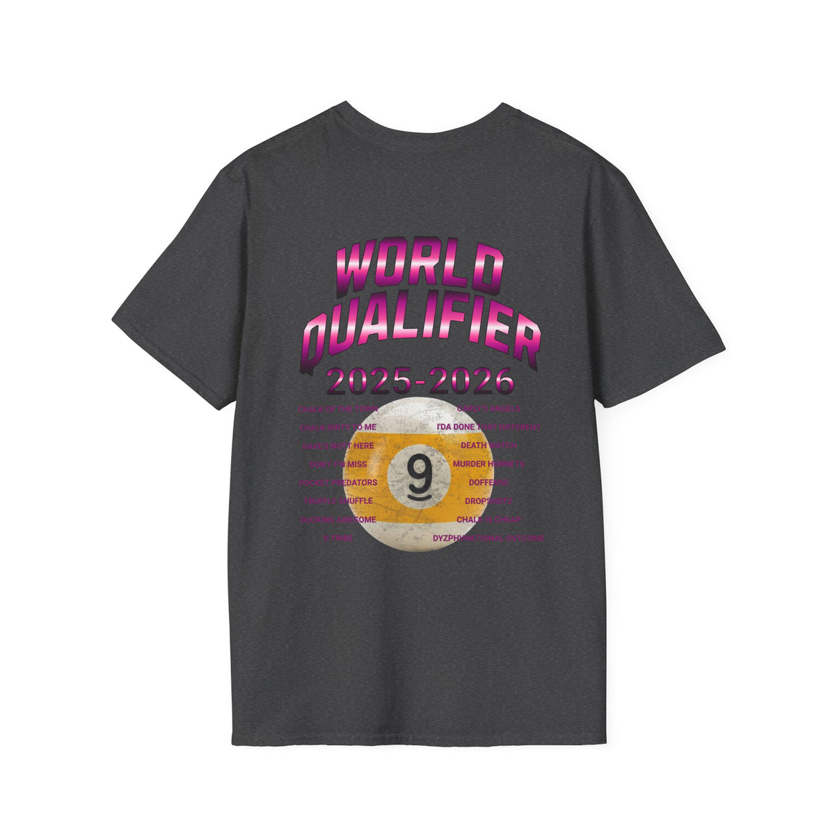 Metro Denver APA 9-Ball WQ (2025-2026) - Women's T-Shirt