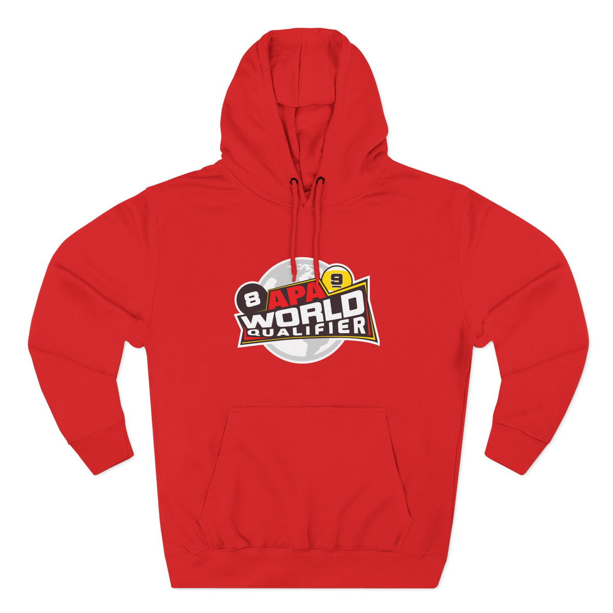 World Qualifier 9-Ball (2025-2026) Hoodie — Billiards/Pool Tournament Champion Pullover