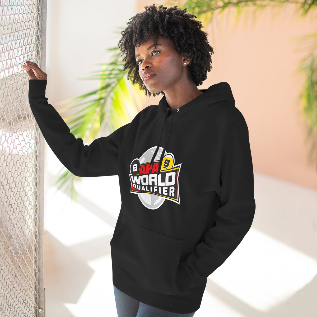 World Qualifier 9-Ball (2025-2026) Hoodie — Billiards/Pool Tournament Champion Pullover