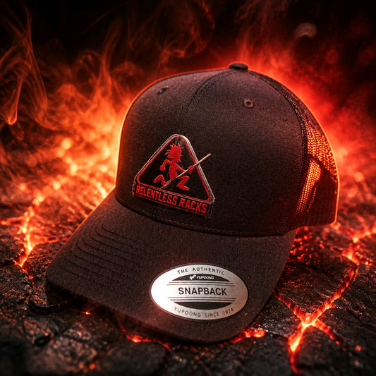 Classic Trucker Hat - Mesh - Snapback - (Black)
