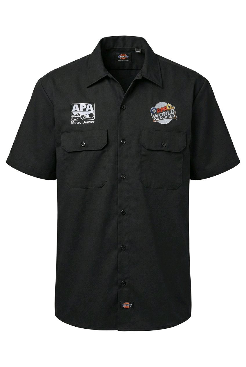 Genuine Dickies Men's FLEX SHORT Sleeve Work Shirt with Temp Control Cooling