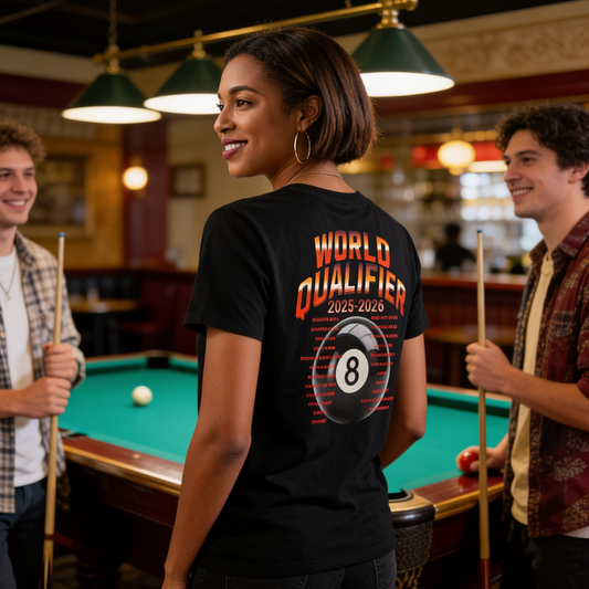 World Qualifier (8-Ball 2025-2026) - Women's Relaxed T-Shirt