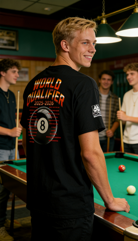 World Qualifier (8-Ball 2025-2026) - Unisex classic tee